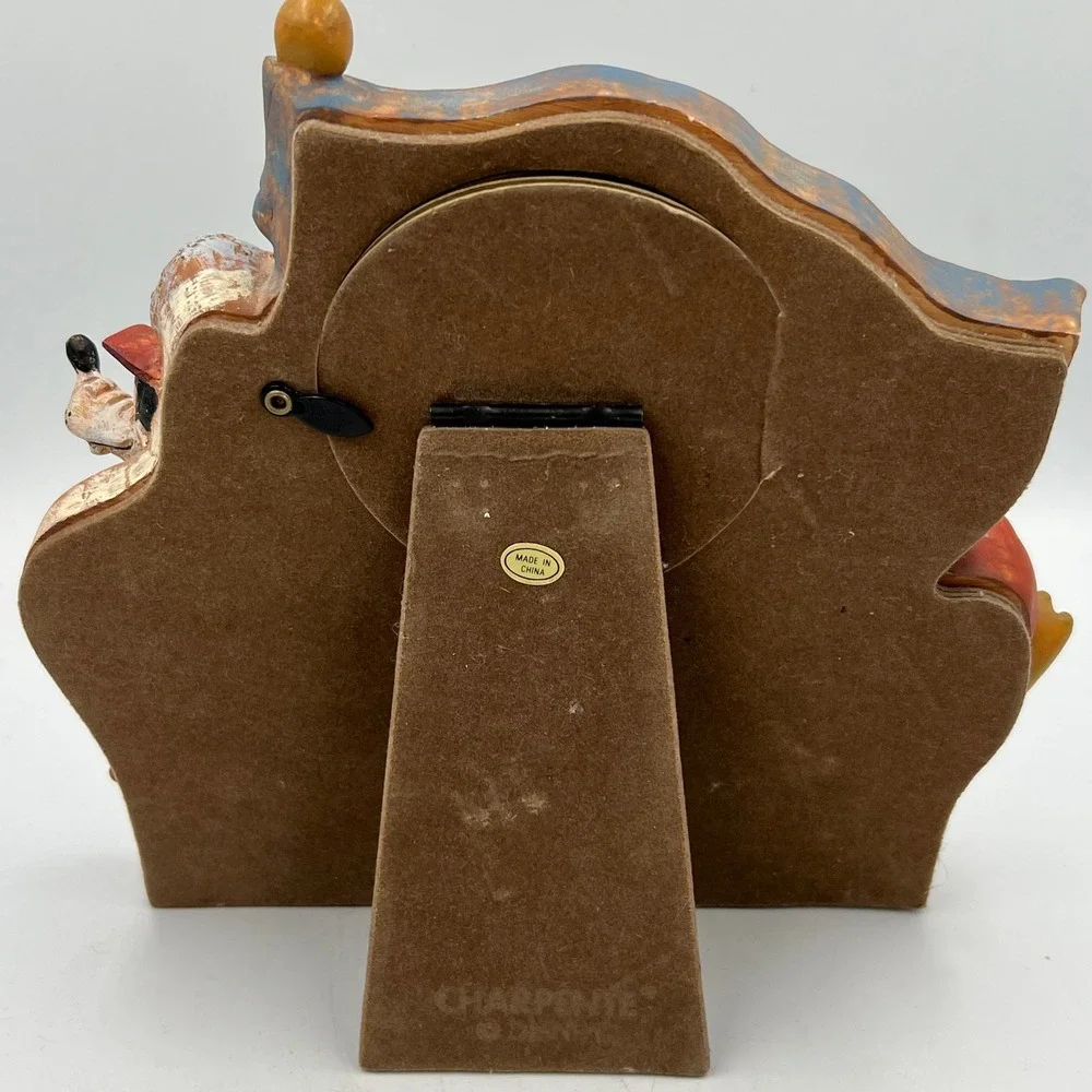 Charpente Disney Marching Band‎ Picture Frame Mickey Donald Goofy Resin Vintage
